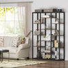 Freestanding Bookshelf Industrial Stable Bookcase Storage Unit Display Organizer
