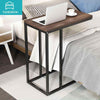 Coffee Sofa Side Desk C-Shaped Snack Coffee Table Laptop End for Living Room UK