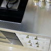 5m kitchen Self-adhesive Aluminum Foil Paper Waterproof and Oil Proof Wallpaper