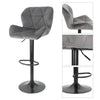 Bar Stools Gas Lift Stools Velvet Breakfast Kitchen Club Cafe Swivel Chairs