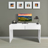 Computer Desk Laptop Pc Wooden Study Writing Table Home Office With Drawers