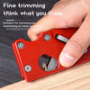 Chamfer Plane for Wood Woodworking Edge Corner Flattening Tools Hand Planer F7K5