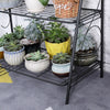 3 Tier Outdoor Garden Flower Plant Stand Shelf Pot Display Ladder Corner Shelves