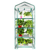 4 Tier Greenhouse Frame Outdoor Garden Shed Plant Grow Green House W/ PVC Cover