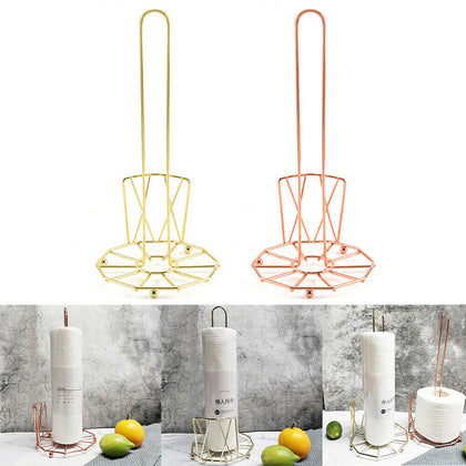 Bathroom Toilet Paper Roll Holder Stand Storage Organizer Hanger Rack Tablet UK