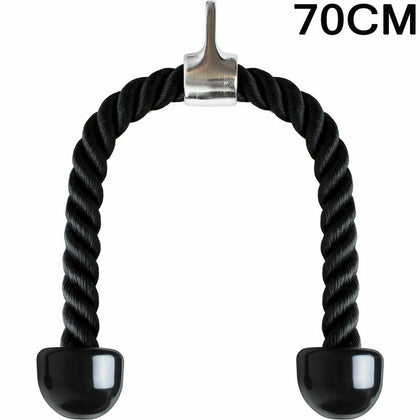 Bicep Pull Down Rope Cable Attachment Handle Gym Multigym Lat Tricep Home UK