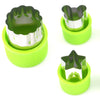 9pcs Mini Stainless Steel Fruit Vegetable Cookie Shape Cutters Kid Food Mold Set