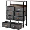 8 Drawers Chest of Drawers Unit Storage Cabinet Bedroom Furniture Hallway