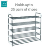 KNIGHT 3 / 5 /7 Tier Heavy Duty Metal Shoe Rack,Quick Assembly No Tools Required