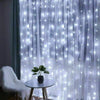 USB Plug 300 LED Curtain Light Fairy String Lights Hanging Wall Fence Party Xmas