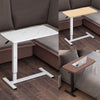 C-shape Mobile Laptop Desk Bed Sofa Side Desk Lifting Table Standing Workstation