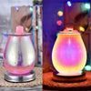 3D Electric LED Touch Aroma Lamp Wax Melt Warmer Oil Burner Melter For Home Gift
