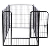 6 Panel Puppy Pen Pet Dog Playpen Rabbit Fence Enclosure Run Cage Indoor Outdoor