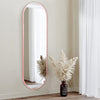 40x120cm Wall Mounted Oval Dressing Mirror Full Length Mirror Home Decoration