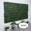 200X300mm Artificial Hedge Ivy Leaf Garden Fence Roll Privacy Screen Wall Cover