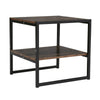Industrial Wooden Sofa Console Table Storage Shelf Occasional Desk Living Room