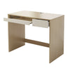 Simple Budget Computer Desk Wooden Small Table With Sliding Drawer Tray