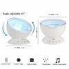 UK Calming Autism Sensory LED Light Projector Relax Ocean Night Music Projection