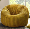 Jumbo Cord Beanbag Chair XL Large Bean Bags in Plush Jumbo Cord beanbags NEW