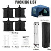3x3M PopUp Outdoor Waterproof Heavy Duty Party Gazebo Marquee Canopy W/Sandbag