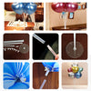 10x 7 In 1 Plastic Balloon Accessory Base Table Aupport Holder Cup Stick Stand