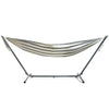 2 Person Hammock with Frame - Double Freestanding Hammock with Stand