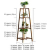3/4Tier Wooden Plant Flower Display Stand Pot Shelf Indoor Garden Storage Rack