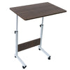 Movable Computer Desk Adjustable PC Table Study Home Office Work Station Small