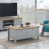 Eaton Grey Living Room Furniture Coffee Table Sideboard TV Unit Stand Storage