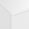Modern Bedside Table Nightstand Cabinet with 3 Drawers Storage Bedroom White