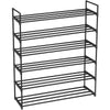 6 Tiers Shoe Rack Shoe Tower Shelf Storage Organiser For Bedroom, Entryway, Hall