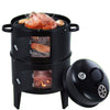 Smoker BBQ Grill Charcoal Barbecue Garden Outdoor Patio Camping Cooking Firepit