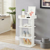 Wooden Shoe Rack Storage Shelf 4/5/7 Tier Slim Cabinet Footwear Shoes Organiser