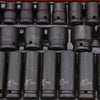 35Pcs Deep Impact Sockets 1/2" Metric Drive Tool Set Garage Workshop 8-32mm