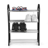 Garprovm 3/4 Tier Shoe Rack Stand Compact Space Saving Storage Organiser Shelf