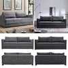 6.75ft Pull Out 3 Seater Sofa Bed Convertible Double Sleeper Couch w/Storage