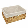 Natural Rattan Laundry or Hamper Storage Basket Linen Bathroom Shelf Basket