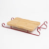 Sleigh Wooden Serving Board Christmas Cheese, Cakes Endless Possibilities New