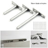 Floating Shelf Bracket Hidden Fixing Mount for Shelves Brackets Concealed 3-5in