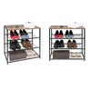 Shoe Storage Shelf Cabinet Shoe Rack Bench Stand Holder Organizer Unit MDF Metal