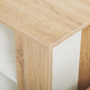 Small Side Table End Table Storage Tea Table Nightstand Living Room Bedroom Oak