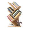Tree Desktop Bookshelf Desk Bookcase Display Book Rack 3 Tier Organizer Storage