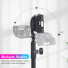 Adjustable Floor Tripod Stand Mount Tablet Holder 4 Section Poles For Ipad 12.9"