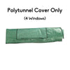 6Mx3Mx2M Walk-in Polytunnel PE Cover Plant Grow Garden Outdoor Waterproof House