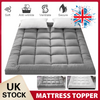 Mattress Topper 10cm Deep Thick Hotel Soft Microfiber Single Double King Super