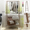 Clothes Rail Rack Garment Dress Hanging Display Stand Shoe Storage Shelf