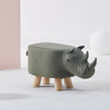 Animal Footstools Upholstered Ottoman Cushion Padded Seat Rest Stool Pouffe Gift