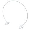 Romantic Wedding Arch Party Backdrop Stand Elegant White Metal Frame Flower Rack