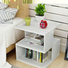 Bedside Tables Modern Night Stand Storage Furniture Wood Shelf Cupboard Bedroom