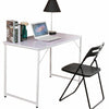 Computer Desk Study PC Table Laptop Writing Workstation Home Office Desk White